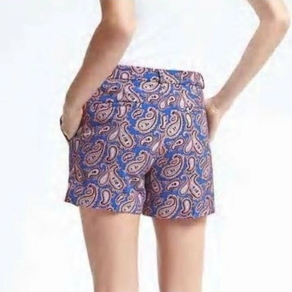 Banana Republic - Paisley Shorts sz 4